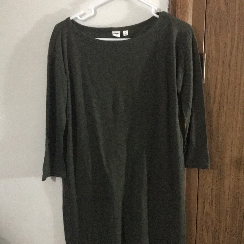 Gap | Olive Green Half Sleeve T Shirt Dress